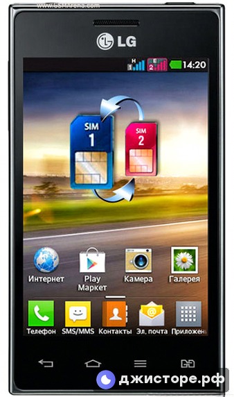 LG Optimus L5 Dual E615 — фото 1