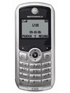 Motorola C123 — главное фото