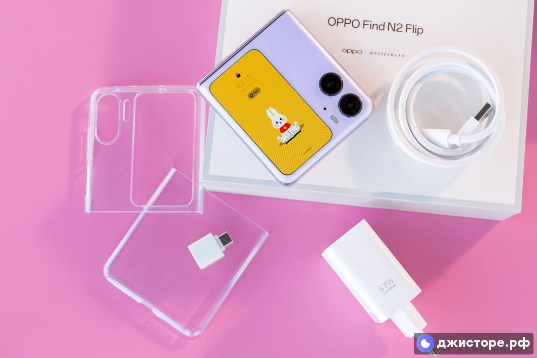 Oppo Find N2 Flip — фото в использовании 1