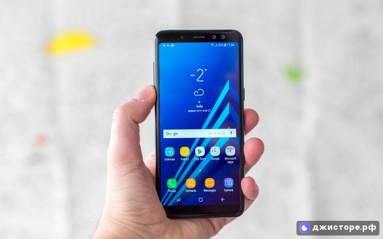 Samsung Galaxy A8 (2018) — фото в использовании 4