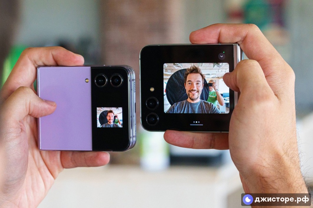 Samsung Galaxy Z Flip5 — фото в использовании 4