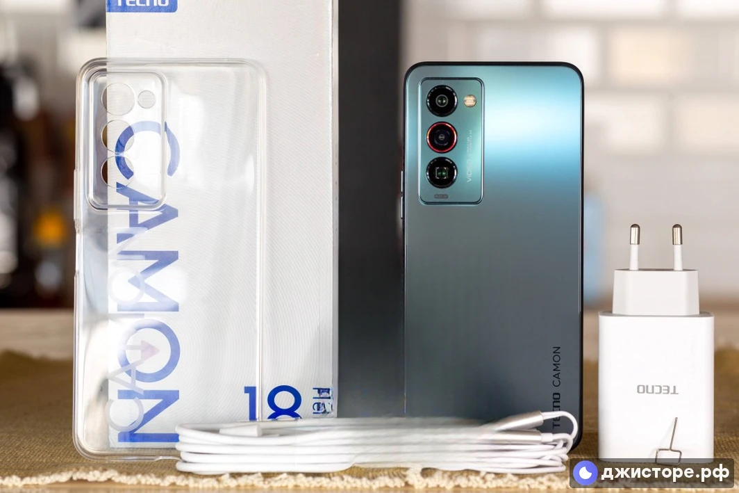 Tecno Camon 18 Premier — фото в использовании 1